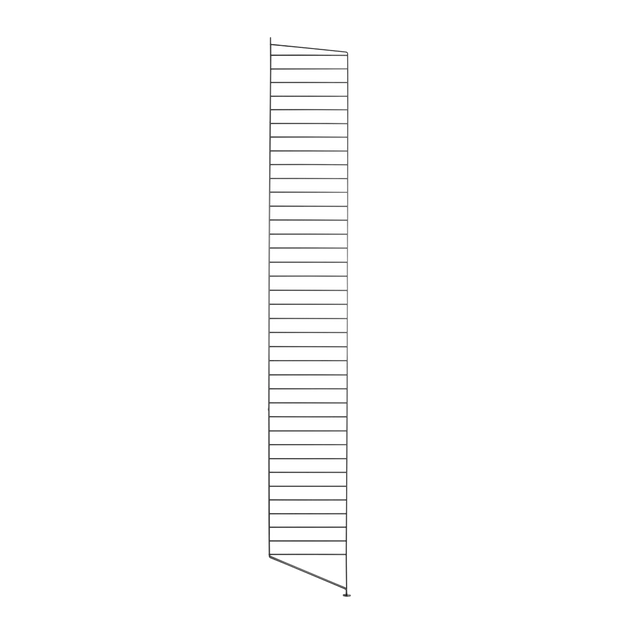 String Bodenleiter 200×30cm Schwarz einzeln – Regalleiter String Furniture