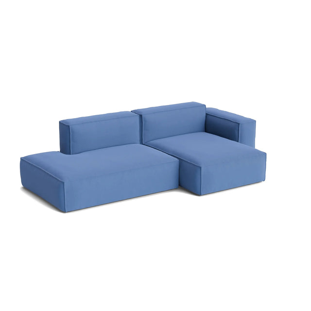 HAY Mags Soft 2,5-Sitzer Sofa mit abnehmbarem Bezug, Kombination 3 rechts, Bezug Story 023