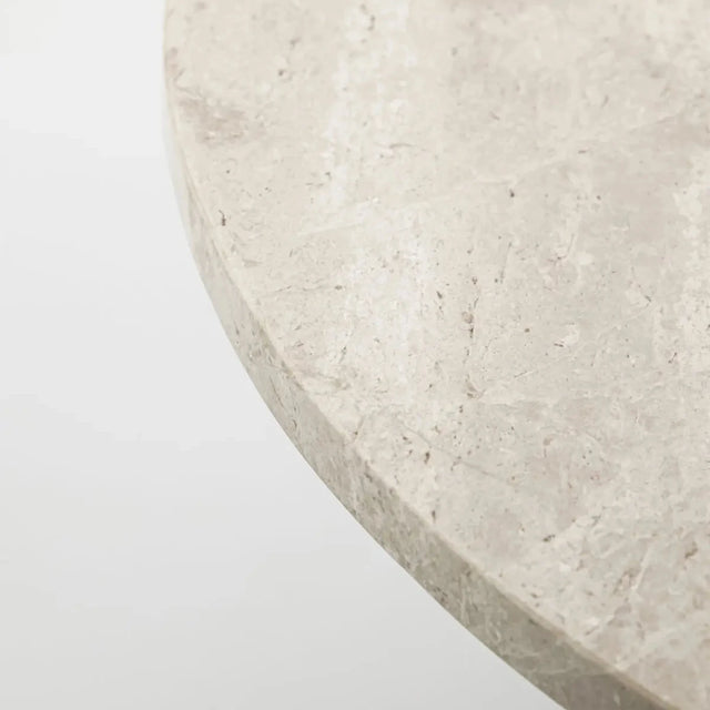 Beistelltisch Serie Marb Beige von House Doctor - Detail runde Tischplatte