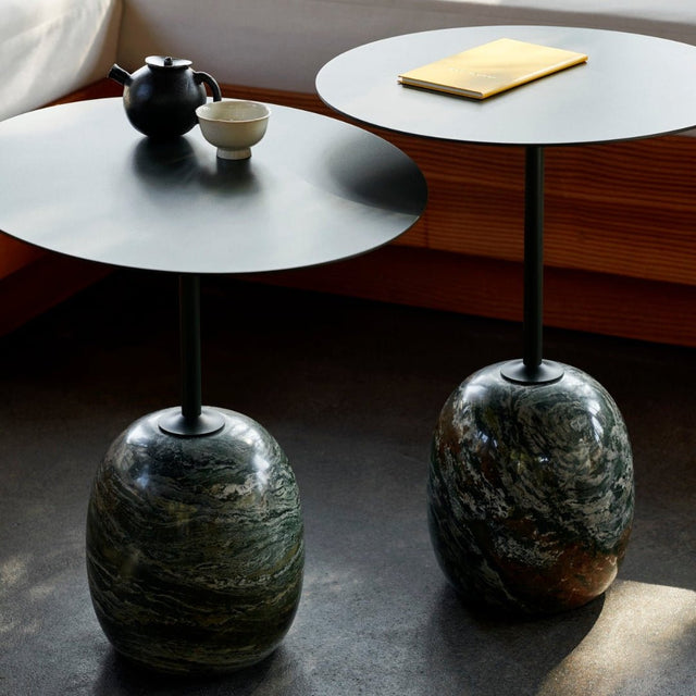 Beistelltisch Lato LN9 oval Deep Green/Verde Alpi - &Tradition - DesignWe.Love