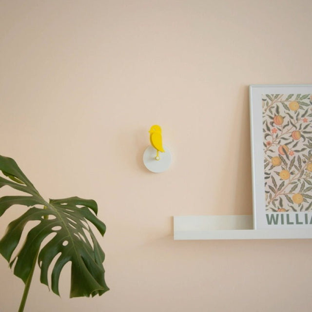 Birdie 2.0 Luftqualitätssensor Gelb, Dekoidee im Wohnraum