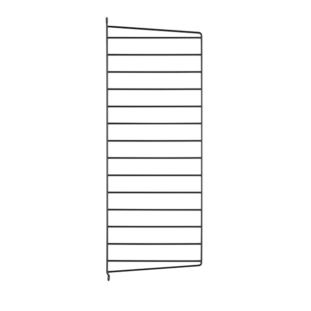 String Wandleiter 75×30cm Schwarz 2er Set – Regalleiter String Furniture