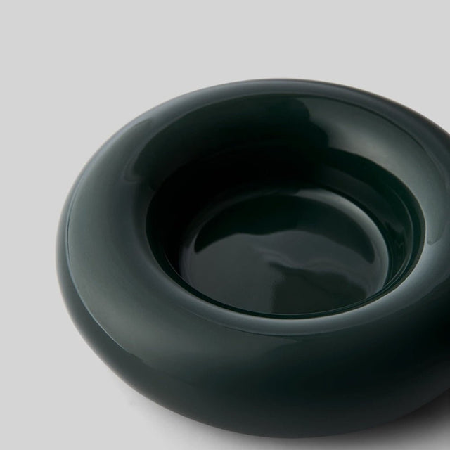 Kerzenhalter aus Keramik BOB Dark Green Large - Studio About - DesignWe.Love