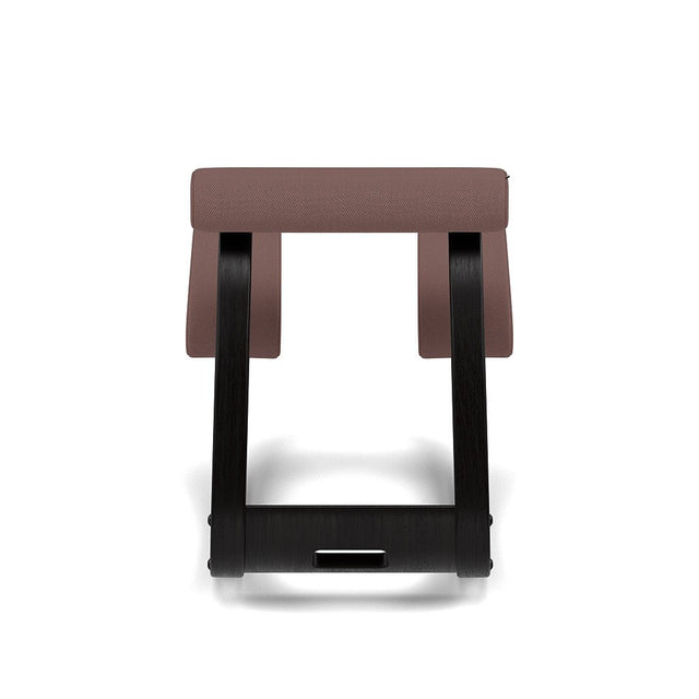 Varier Kniestuhl Variable, Holzfarbe Esche schwarz, Bezug Braun (Tonal 64211) – Ansicht 3