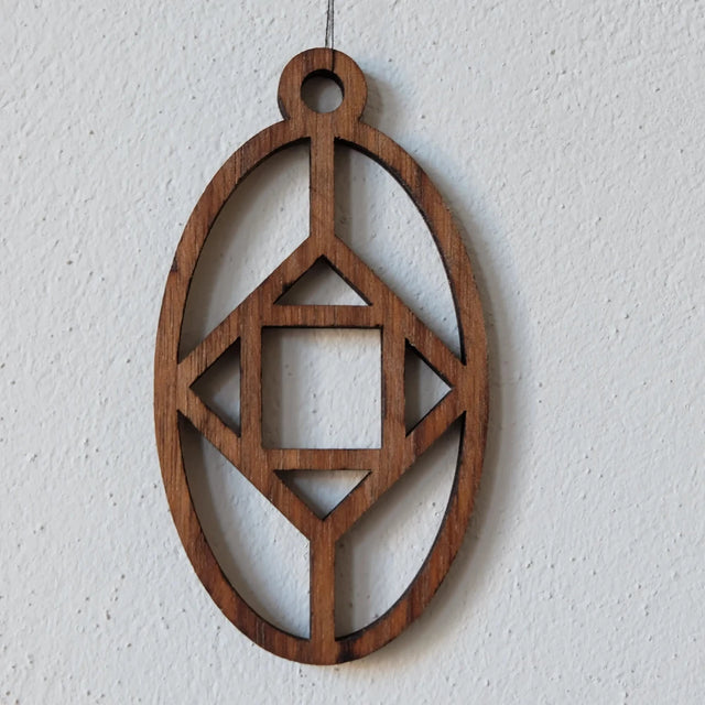 Oster Ornamente (5er Set) - Osterschmuck aus Holz - DesignWe.Love