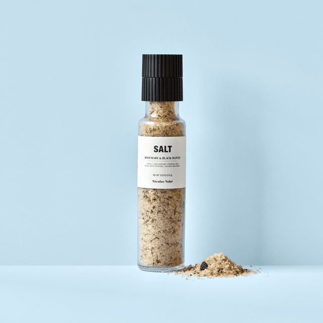 Salz Rosmarin & schwarze Oliven Gewürzmühle - Nicolas Vahé - DesignWe.Love