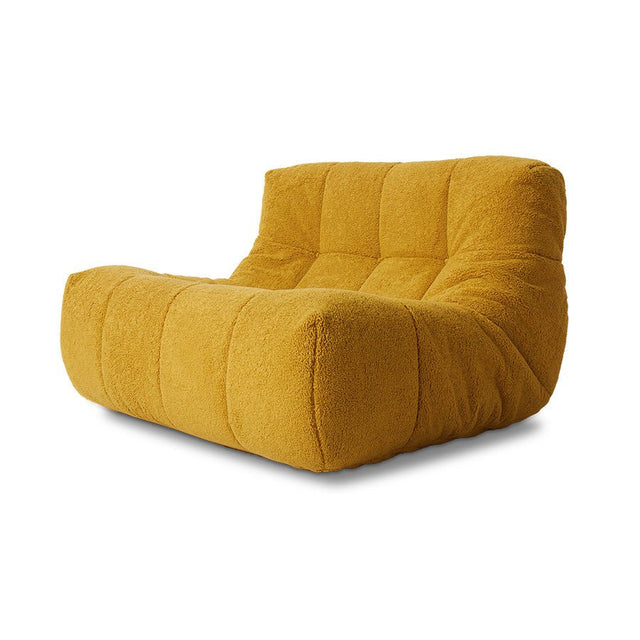 Sessel Lazy Lounge Chair Fluffy Ochre - HK Living - DesignWe.Love