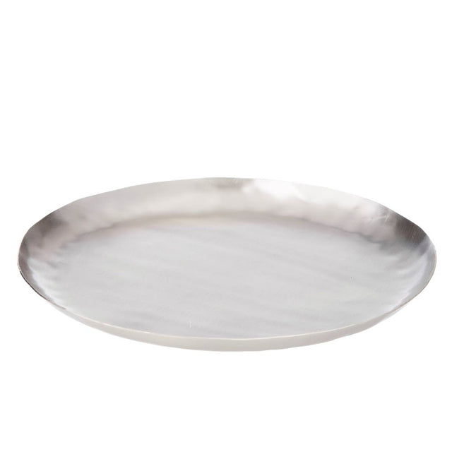 Tablett Ankit Tray L Silber - Bungalow DK - DesignWe.Love
