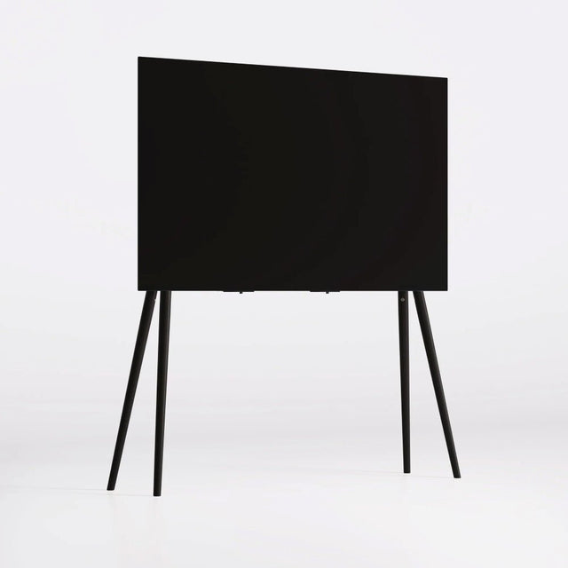 JALG TV-Ständer aus Holz Birke Schwarz für 42–55 Zoll TV – Design TV-Ständer