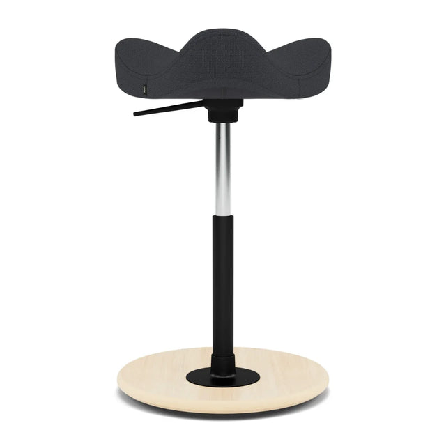 Varier Move Compact Sattelhocker, Holzbasis Natur, Bezug Select 60999, Packshot
