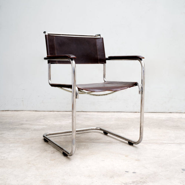 Vintage - S33/S34 Freischwinger Mart Stam - Thonet - DesignWe.Love