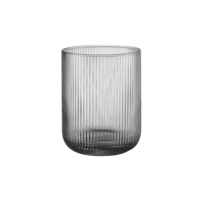 Blomus VEN Windlicht Größe S – Glaszylinder Riffeloptik