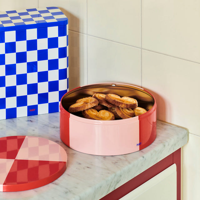 Keksdose Tin Container Round - HAY - DesignWe.Love
