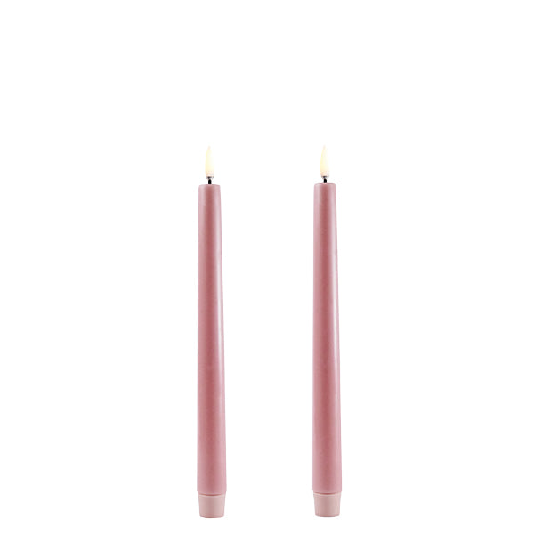 LED Stabkerzen 2er-Set 2,3 x 25 cm von Uyuni