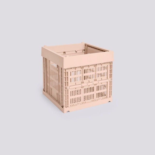 Aufbewahrungsbox Colour Crate Cube, Powder - HAY - DesignWe.Love