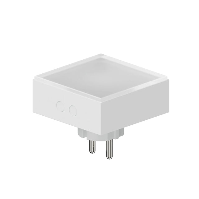 Avolt Lamp 1 dimmbare Steckdosenlampe in Opal White