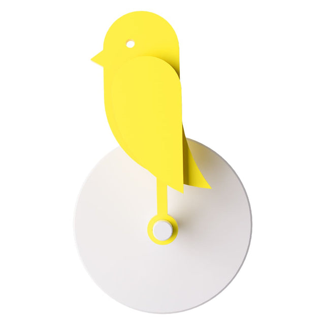 Birdie 2.0 Luftqualitätssensor Gelb, CO2 Raumluftmessgerät Frontansicht