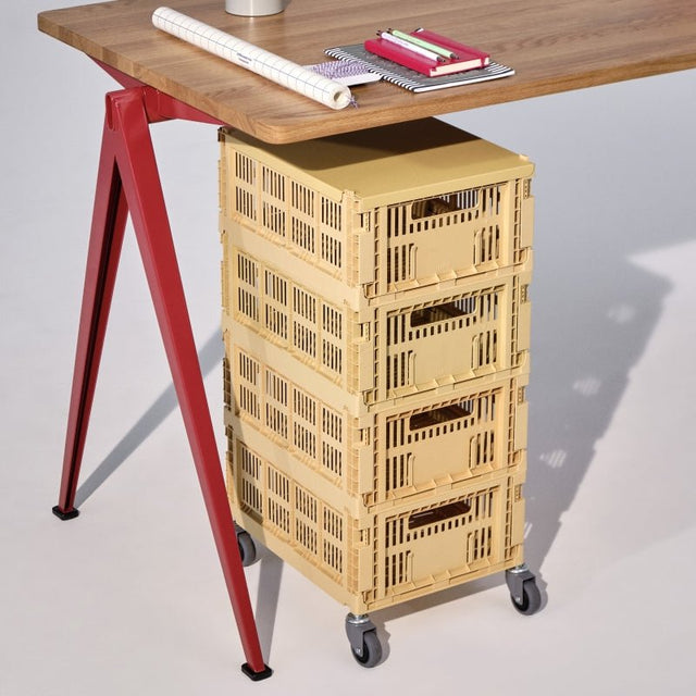 Colour Crate Wheels Large - Rollen für Color Crate, 4er Set - HAY - DesignWe.Love