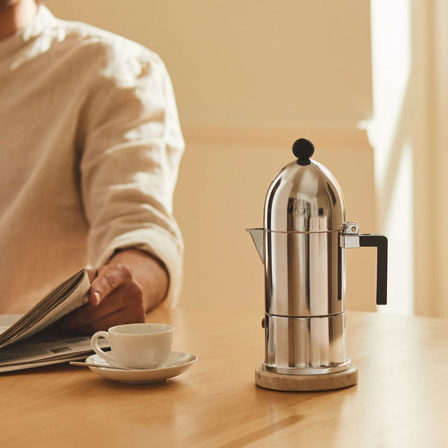 Espressokocher Edelstahl La Cupola - Alessi - DesignWe.Love