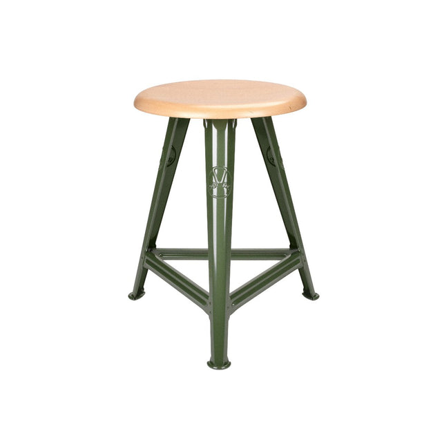 Hocker Schemel Buche 50cm Mountain Green - Rowac - DesignWe.Love