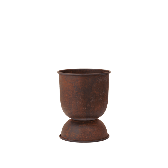 Hourglass Blumentopf Rost 30cm XS - ferm LIVING - DesignWe.Love
