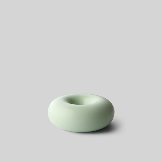 Kerzenhalter aus Keramik BOB Mint Grün Small - Studio About - DesignWe.Love