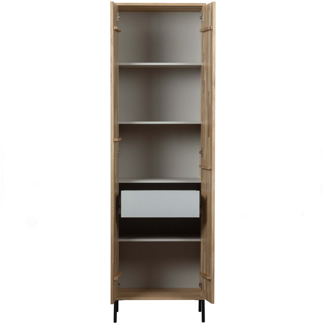 Küchenschrank Gravure mit Schublade Eiche Natur - Woood - DesignWe.Love