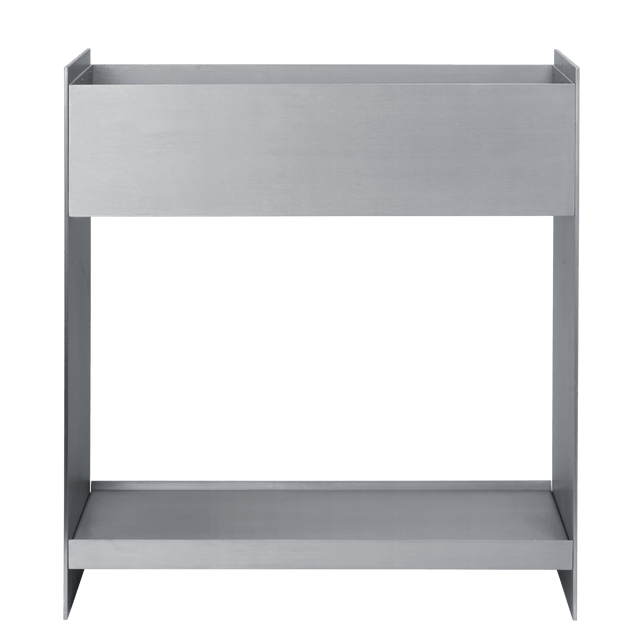 Lager Plant Box mit Regal Aluminium - ferm LIVING - DesignWe.Love