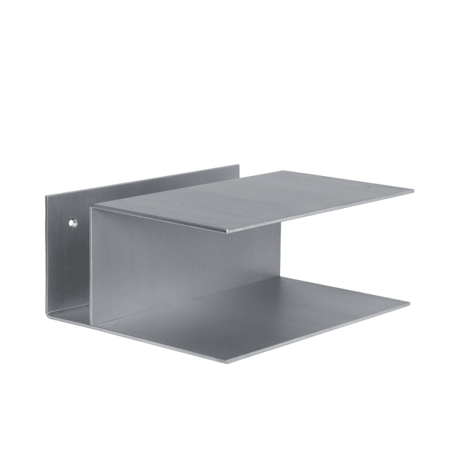 Nachttisch zur Wandmontage Lager Aluminium - ferm LIVING - DesignWe.Love