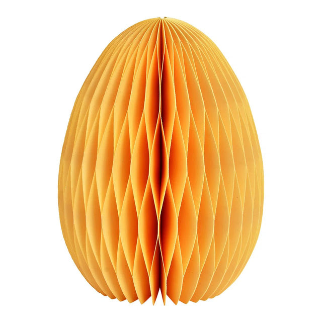 Osterei Papier Gelb medium Honeycomb - DesignWe.Love