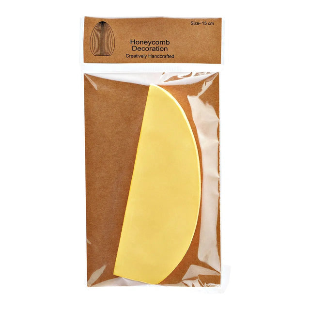 Osterei Papier Gelb medium Honeycomb - DesignWe.Love