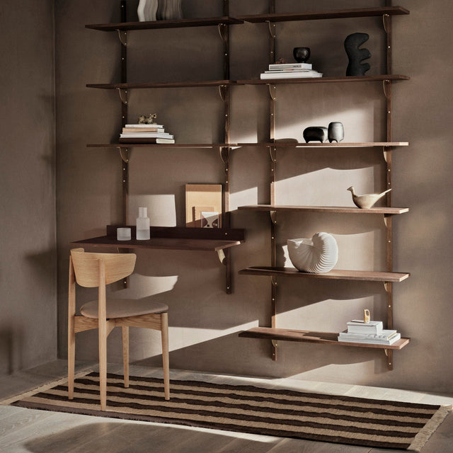 Outdoor Teppich Ives Chocolate 80x200 - ferm LIVING - DesignWe.Love