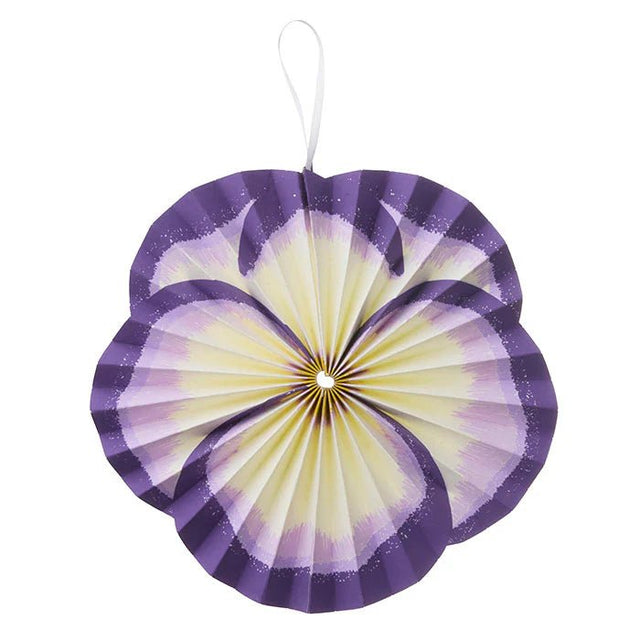 Papier Rosette Flower Purple ⌀32cm - Bungalow DK - DesignWe.Love