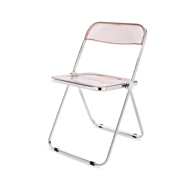 Plia Klappstuhl Chrom Smoky Pink - Anonima Castelli - DesignWe.Love