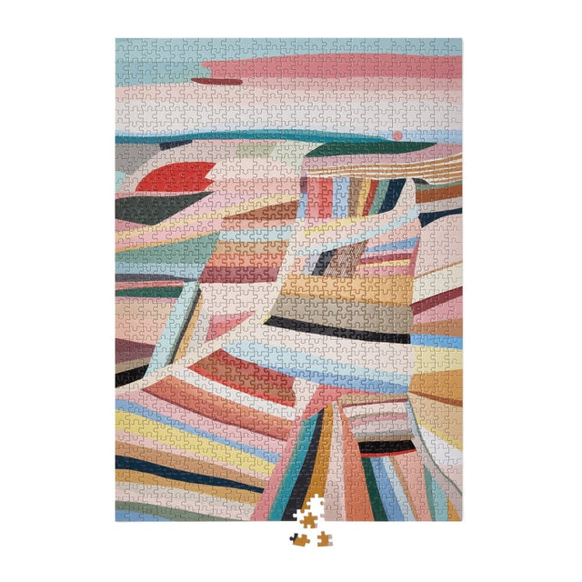 Puzzle Art Lover "Morning Fields" von Marina Ester Castaldo, 1000 Teile - Printworks - DesignWe.Love