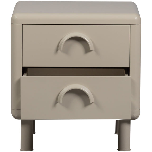Rune Kommode/Nachttisch mit Schubladen Sand - Woood - DesignWe.Love