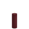 Stumpenkerze LED Smooth Wine Red 5,8x15,2cm - Uyuni - DesignWe.Love