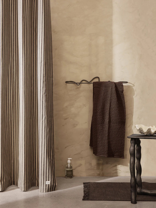 Teppich Melange Rug Chocolate - ferm LIVING - DesignWe.Love