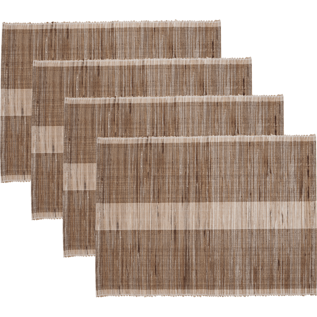Tischset Bambus Bols Natur (4er - Set) - House Doctor Platzset - DesignWe.Love