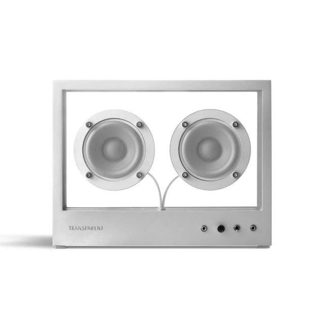 Transparent Speaker Small Metal - Bluetooth Lautsprecher Box - DesignWe.Love