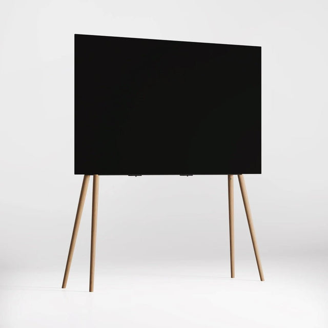 JALG TV-Ständer aus Holz Eiche Natur für 55–77 Zoll TV – Design TV-Ständer
