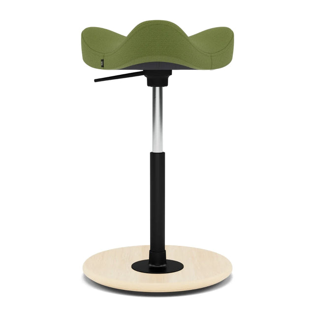 Varier Move Compact Sattelhocker, Holzbasis Natur, Bezug Select 67095, Packshot