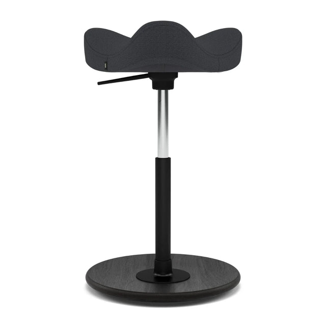 Varier Move Compact Sattelhocker, Holzbasis Schwarz, Bezug Select 60999, Packshot
