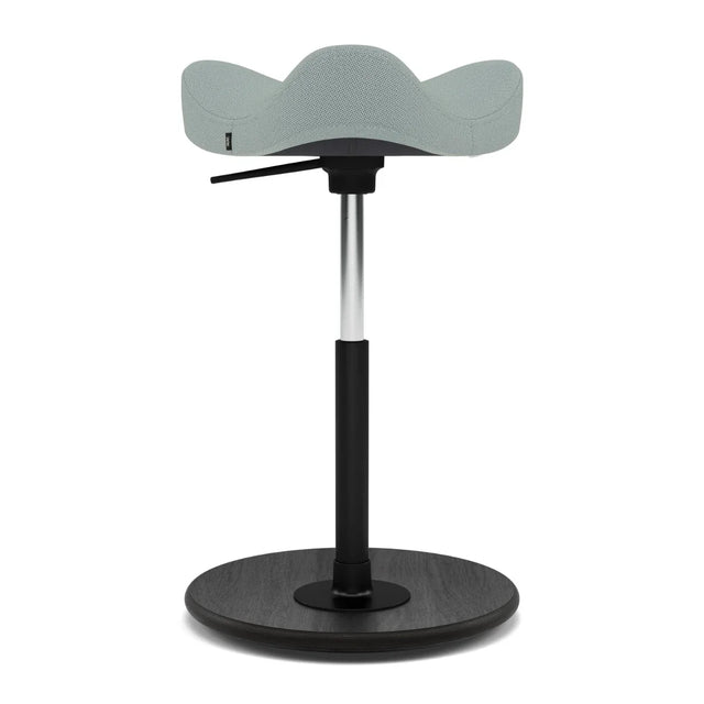 Varier Move Compact Sattelhocker, Holzbasis Schwarz, Bezug Tonal 67089, Packshot