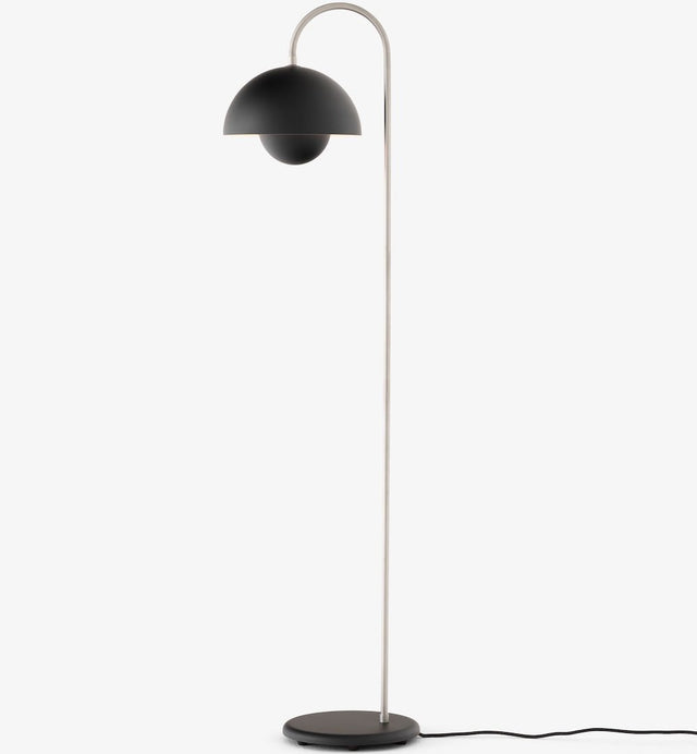 VP12 Flowerpot Stehleuchte Mattschwarz - &Tradition - DesignWe.Love