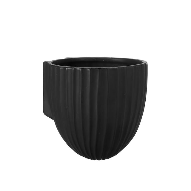 Wandblumentopf Sigrid Schwarz - Wikholm Form - DesignWe.Love